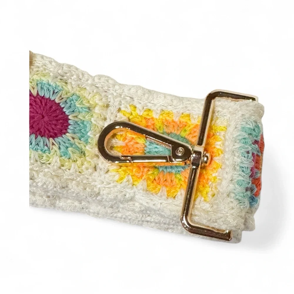 Crochet Patchwork Crossbody/Shoulder Strap